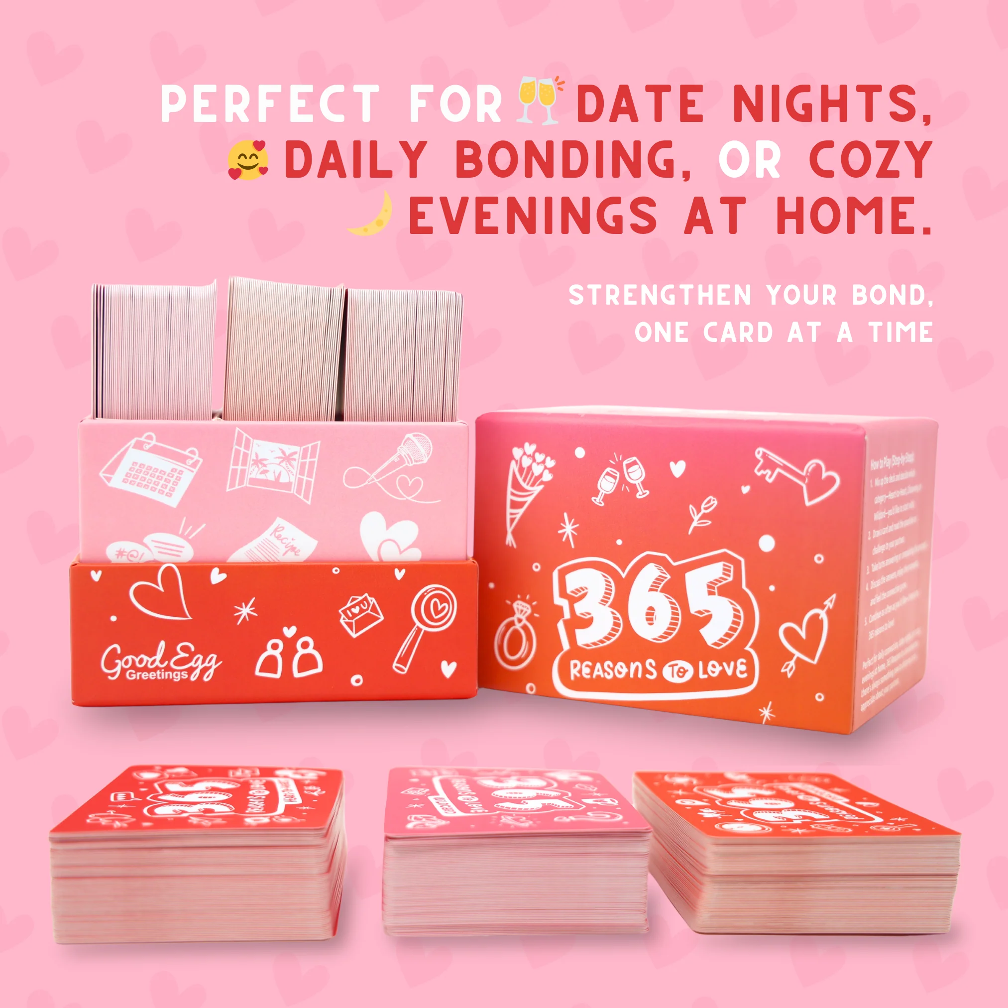 365 Reasons To Love - Couples Game of Icebreaker Questions - Image 5