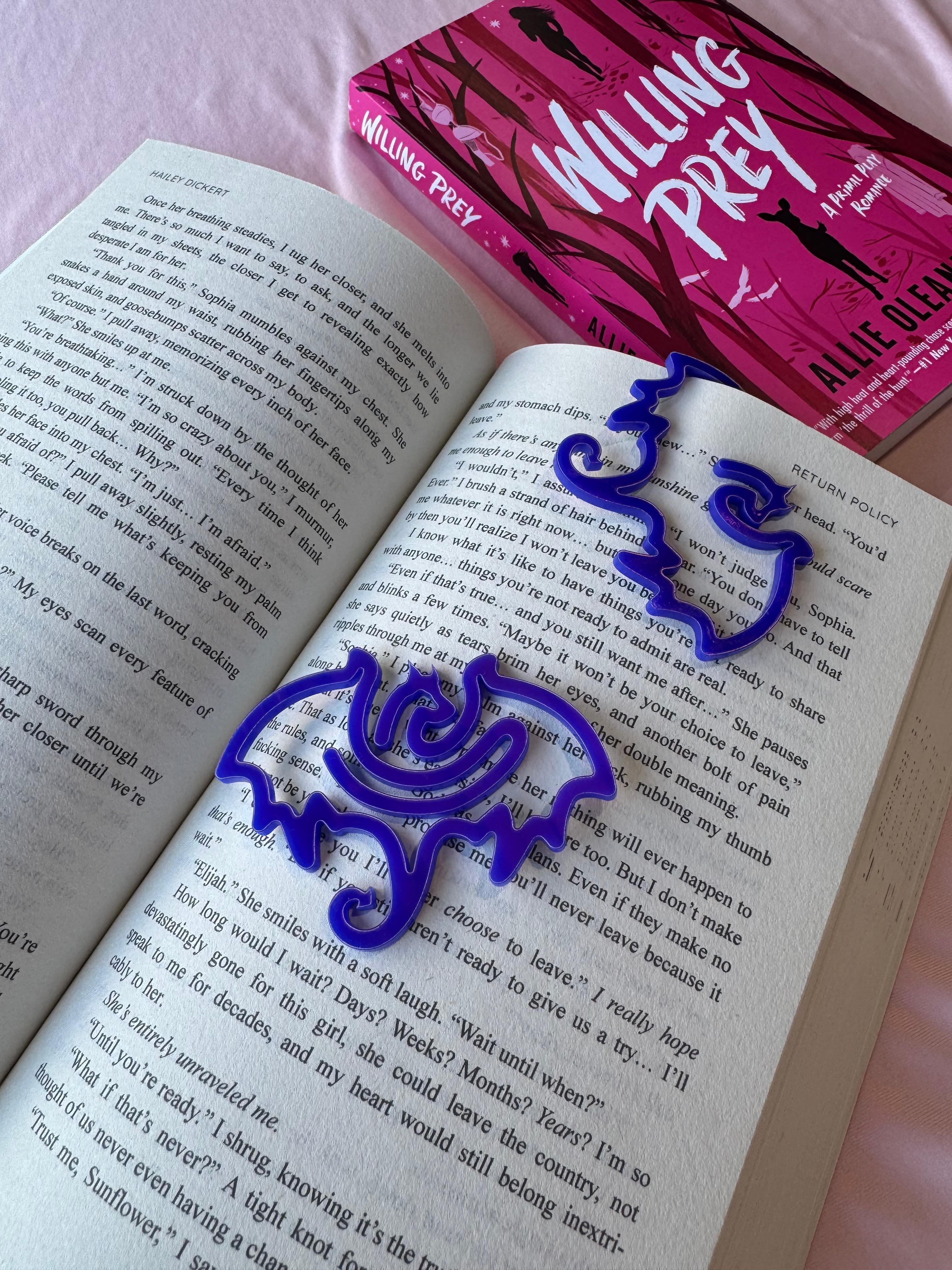 Acrylic Dragon Bookmark - Image 2