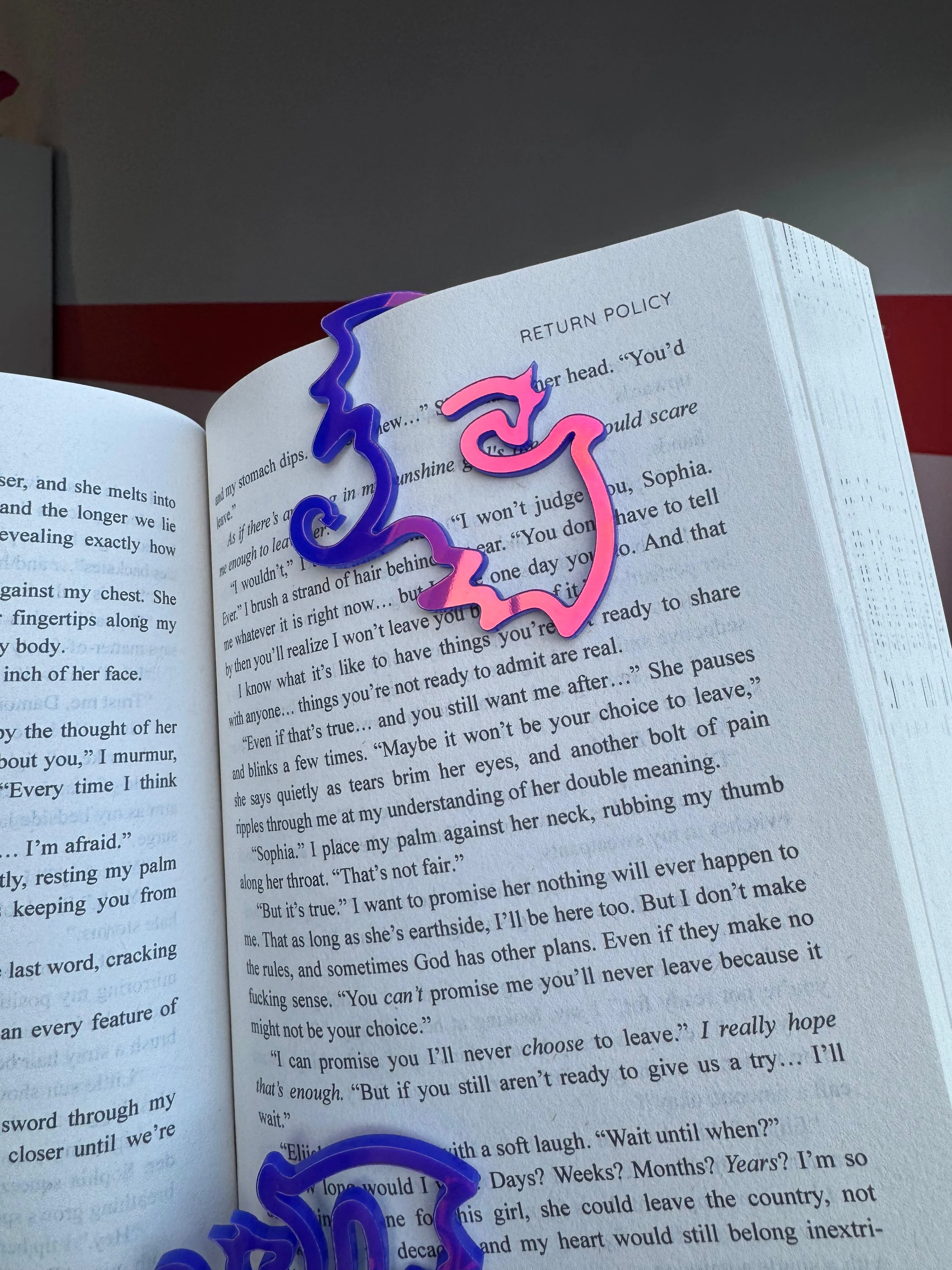 Acrylic Dragon Bookmark - Image 3