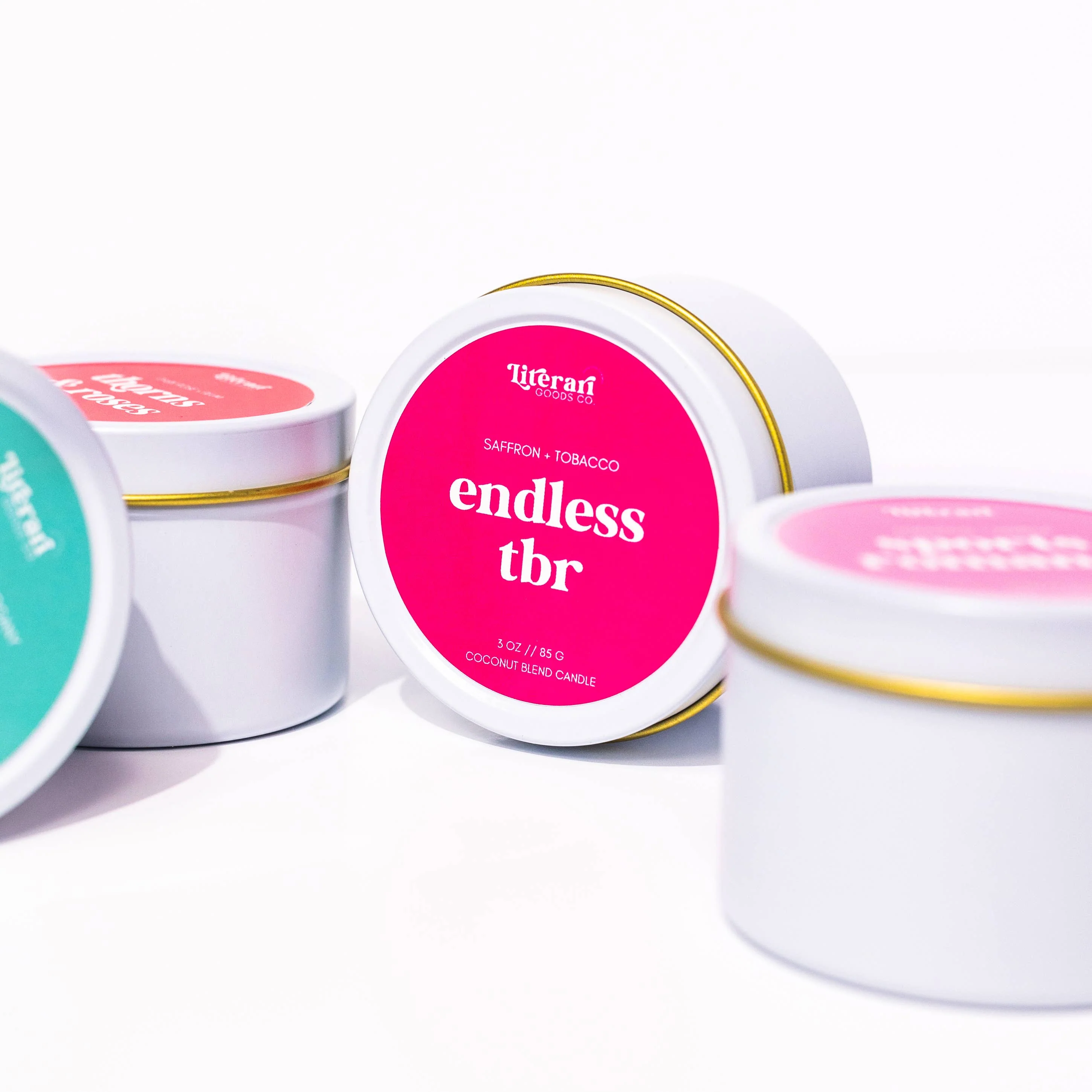 Endless TBR Bookish Travel Candle - Image 4