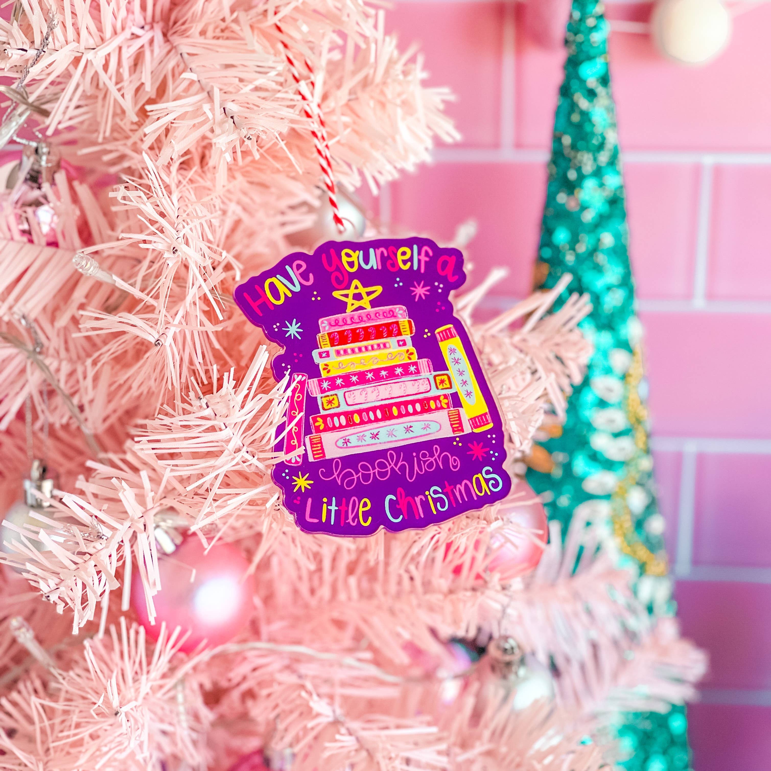 Have Yourself a Bookish Little Christmas Ornament - Image 3