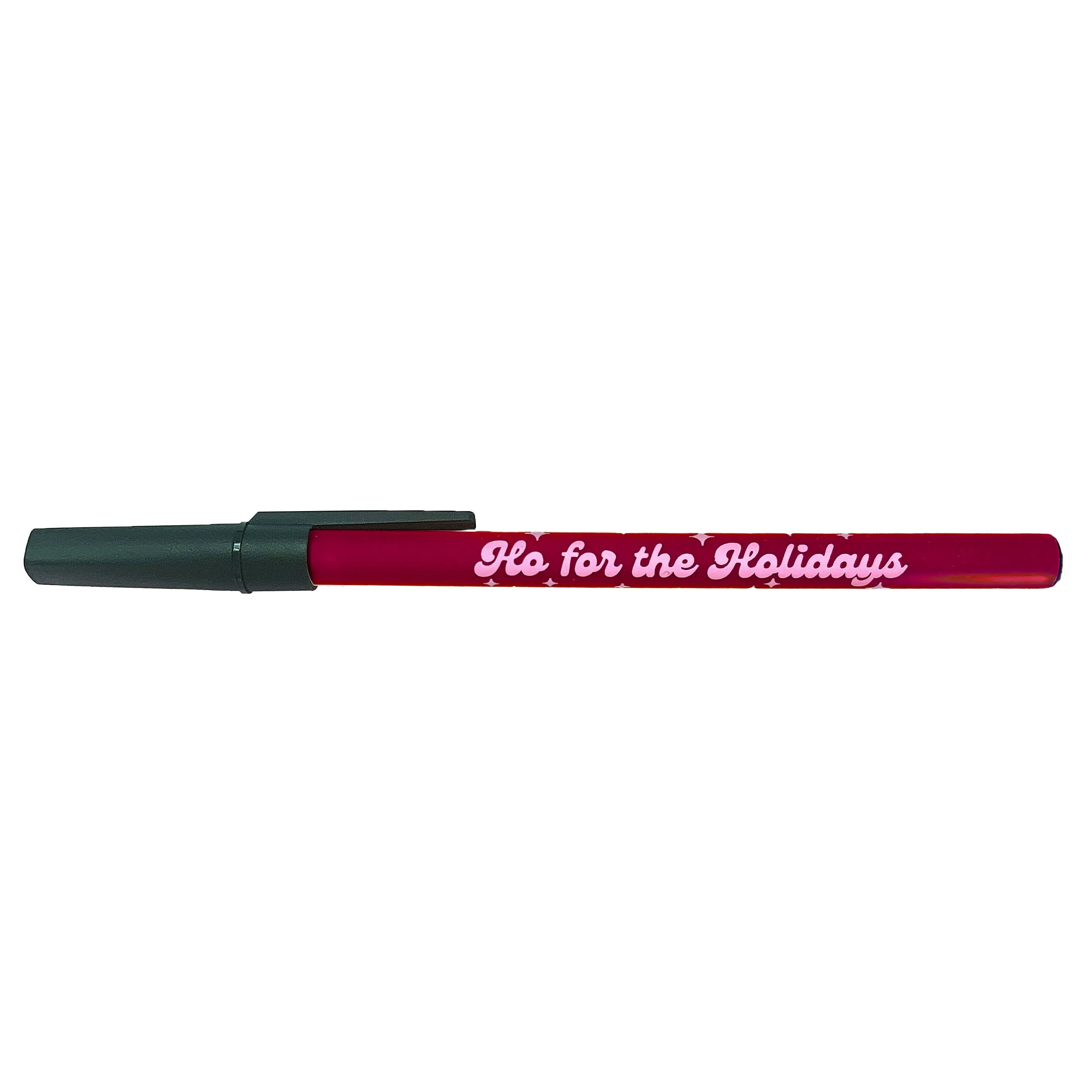 Ho For The Holidays Christmas Theme Ballpoint Pen - Image 2