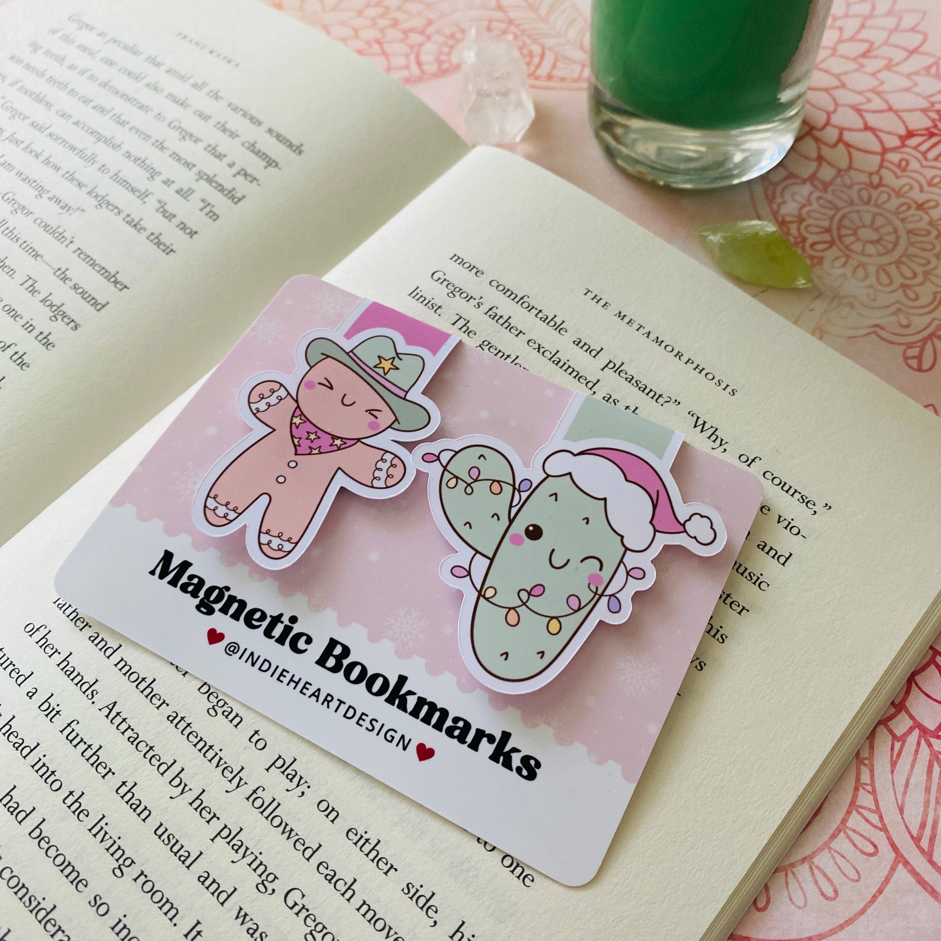 Holiday Magnetic Bookmark Gift Set – Cowboy Gingerbread - Image 10