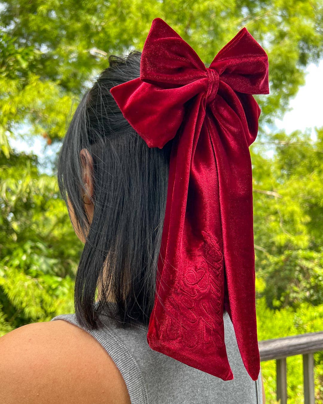 Hot & Haunted Bow Clip | Phantasma Hair Accessory - Image 2