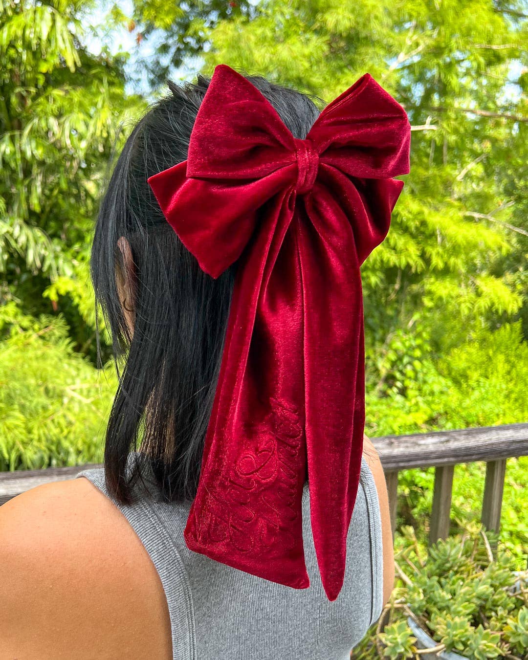 Hot & Haunted Bow Clip | Phantasma Hair Accessory - Image 3