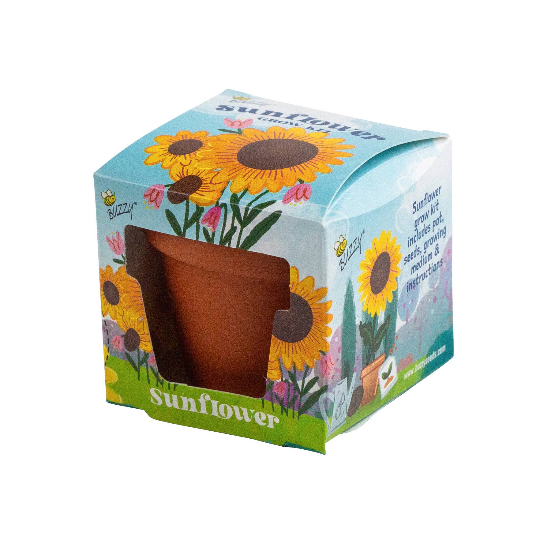 Mini Grow Pot - Sunflower - Image 3