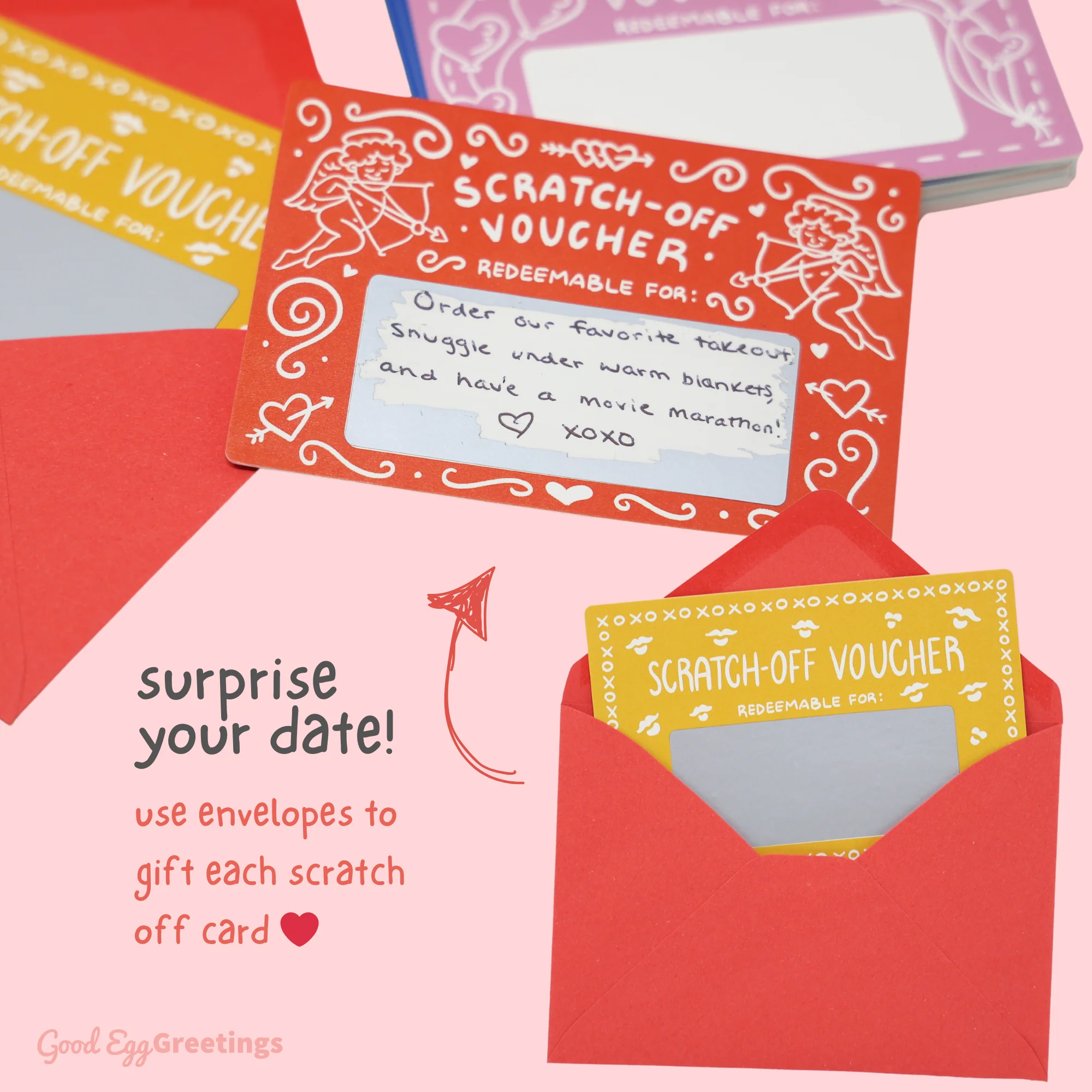 Mini Date Night Shenanigans - Scratch-Off DIY Love Vouchers - Image 7