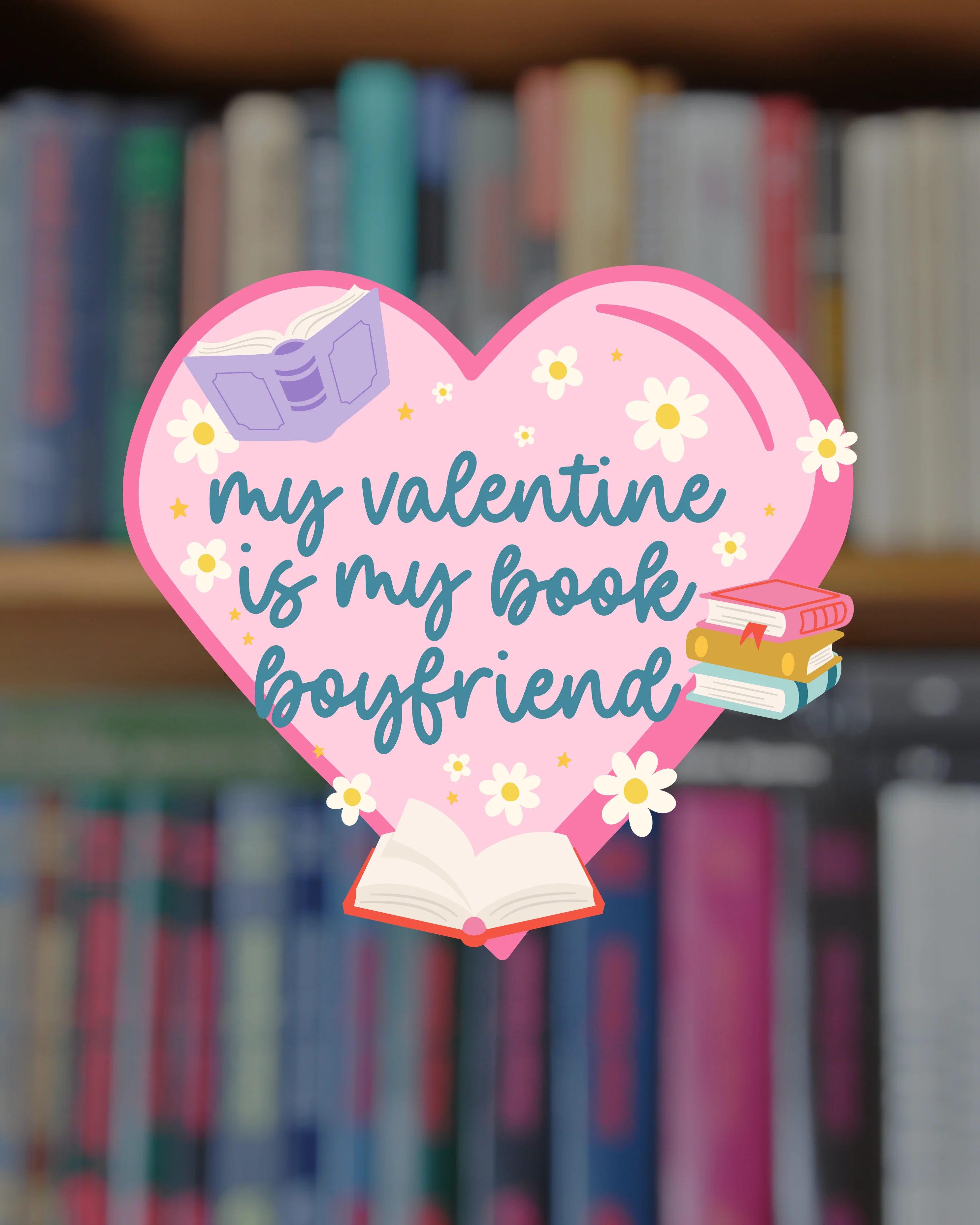 My Valentine is My... Sticker - Image 2