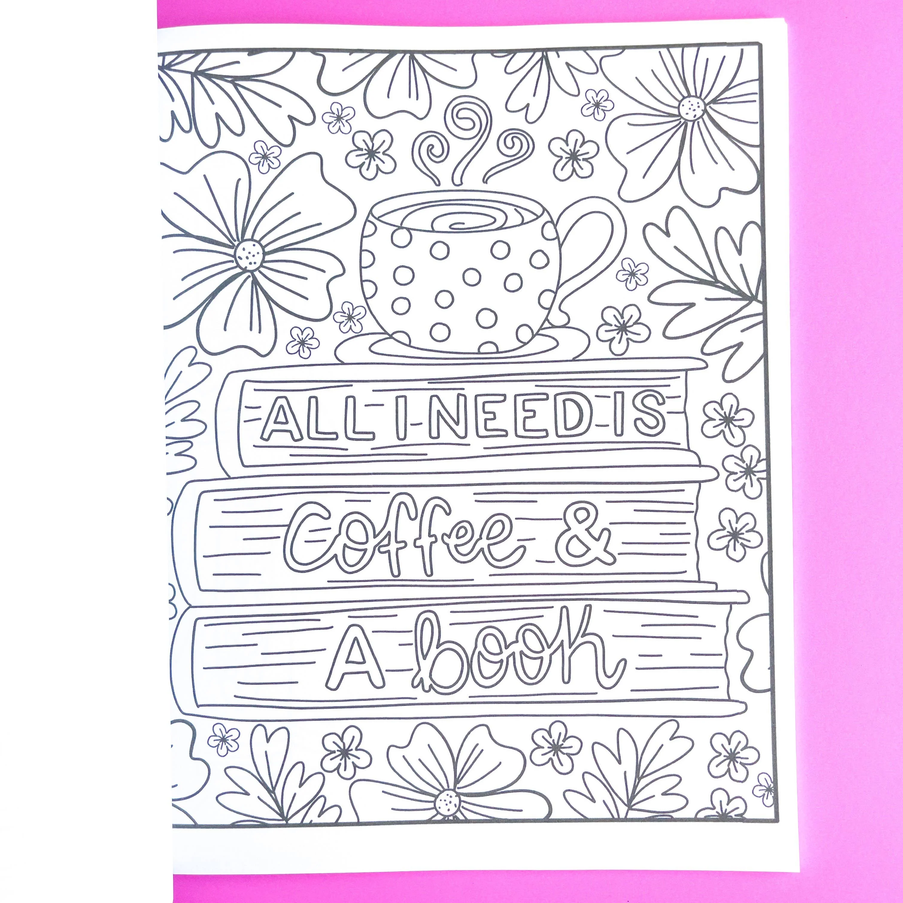 My Weekend is Booked Coloring Book - Image 5