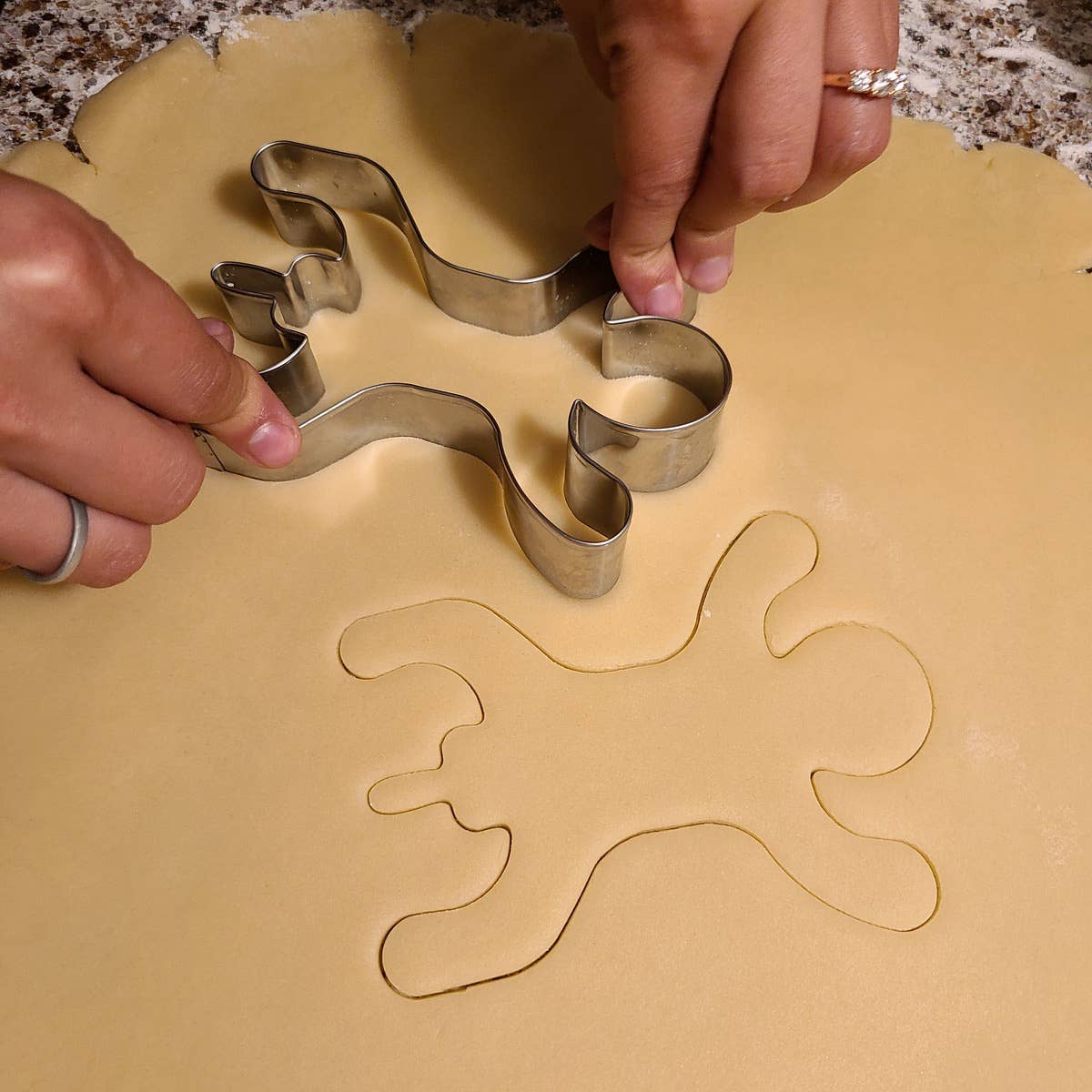 Naughty Gingerbread Cookie Cutter - Image 7