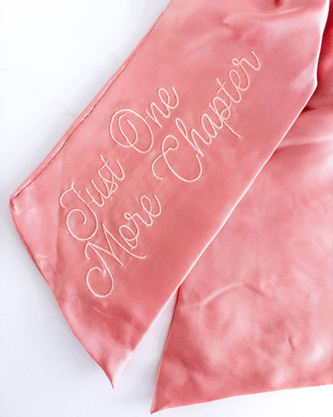 One More Chapter Hair Bow Clip | Bookish Satin Bow - Image 4
