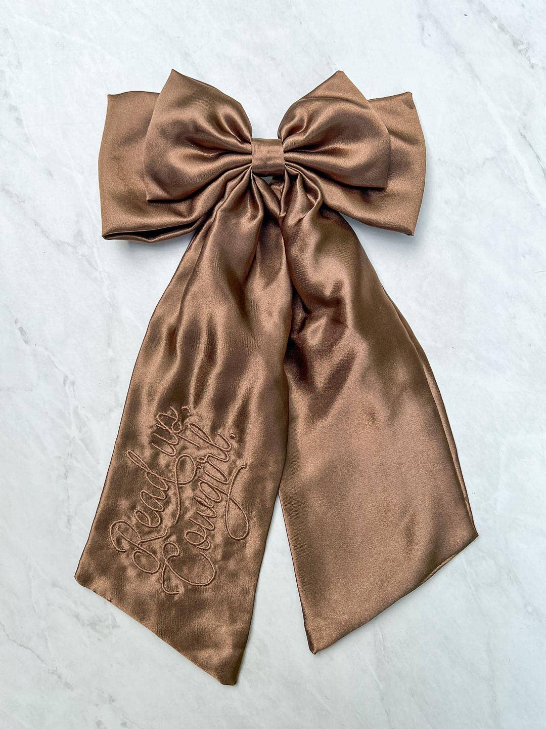 Read Up, Cowgirl Bow Clip | Bookish Hair Accessory - Image 5
