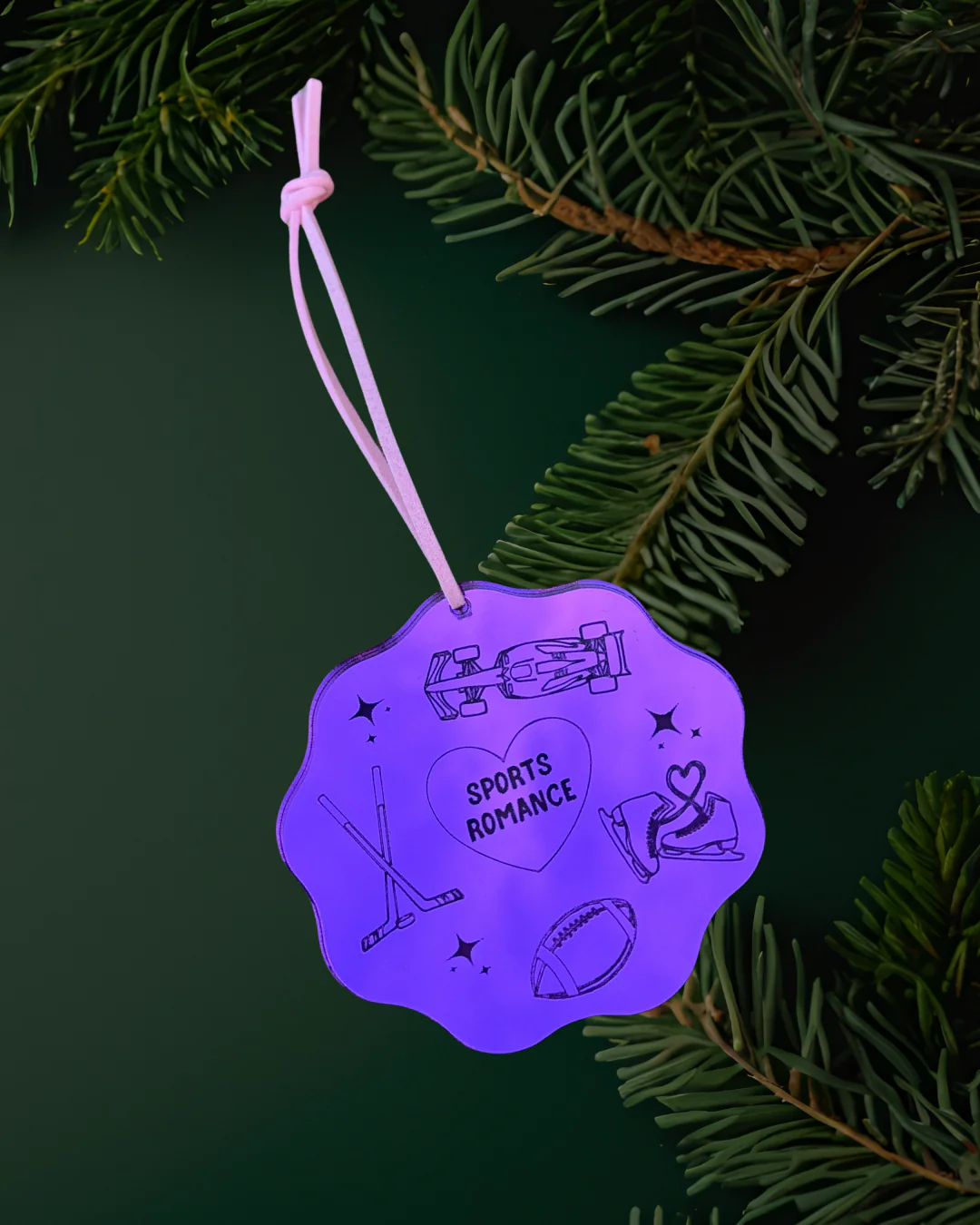 Sports Romance Ornament