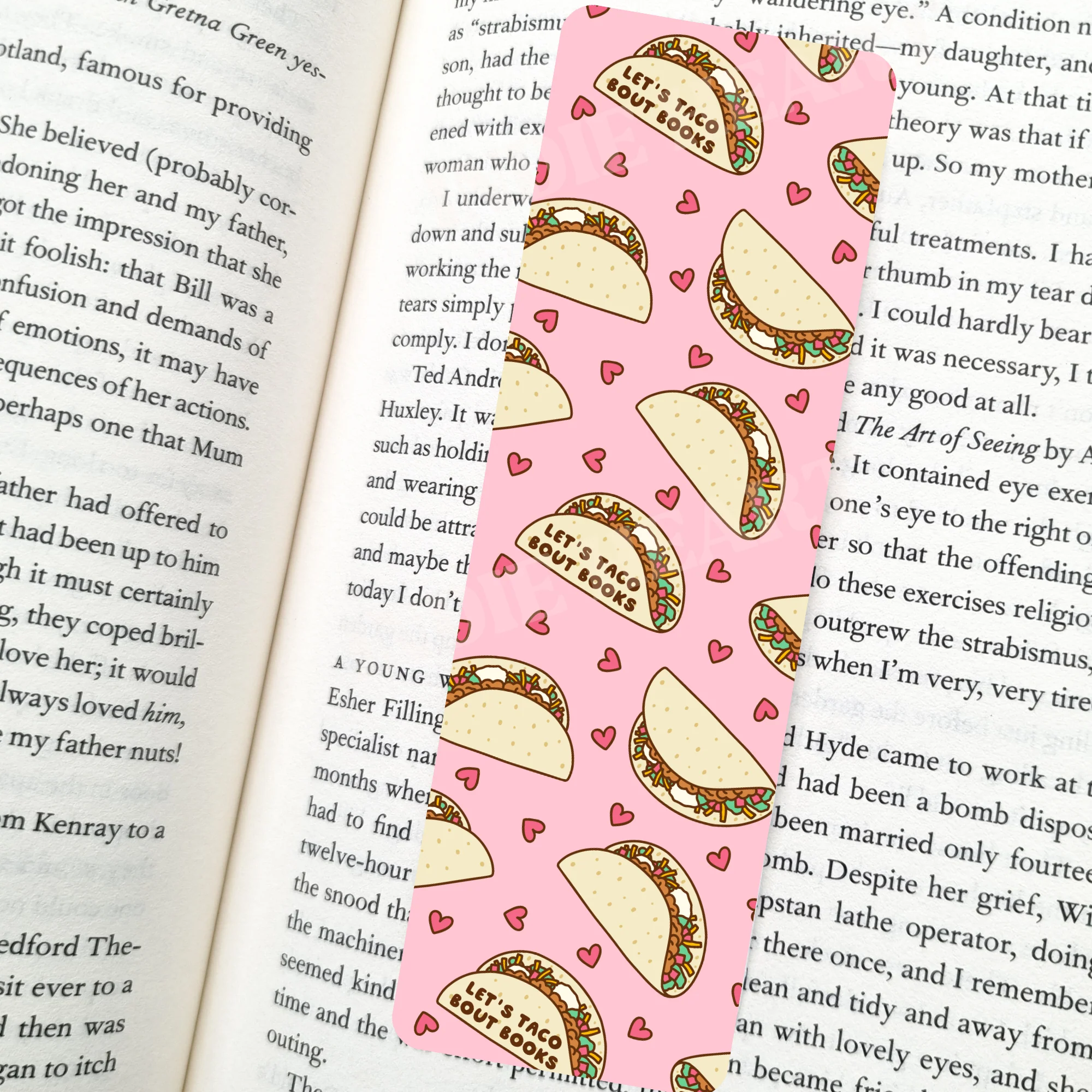Taco Bout It Bookmark - Image 2