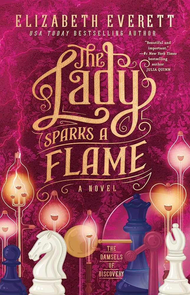 The Lady Sparks a Flame (Signed)