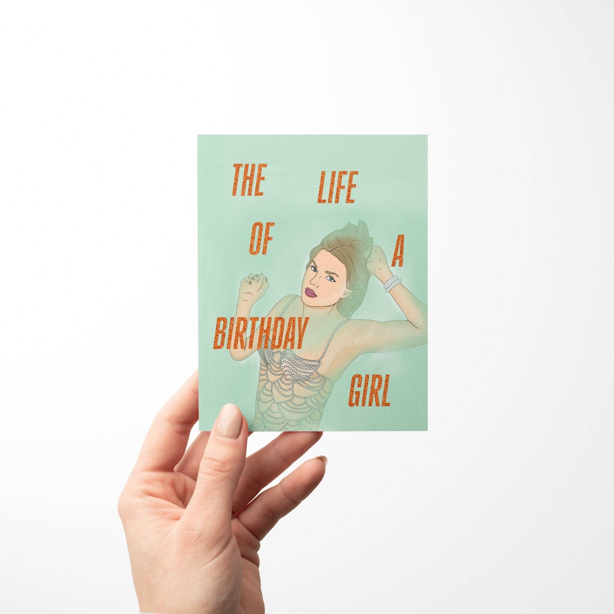 The Life of a Birthday Girl card - Image 3