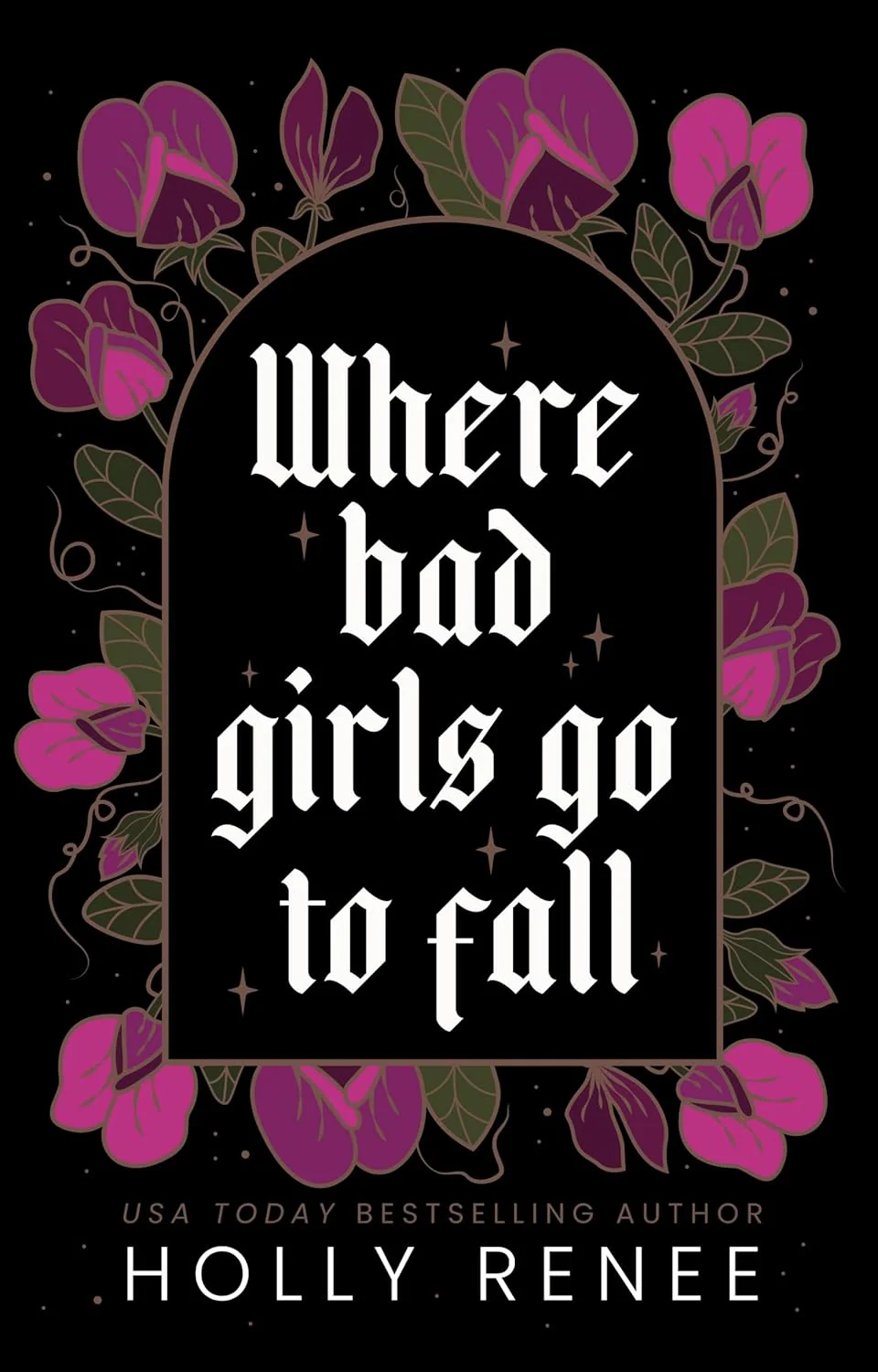 Where Bad Girls Go to Fall (Signed w/ Gold Foil)