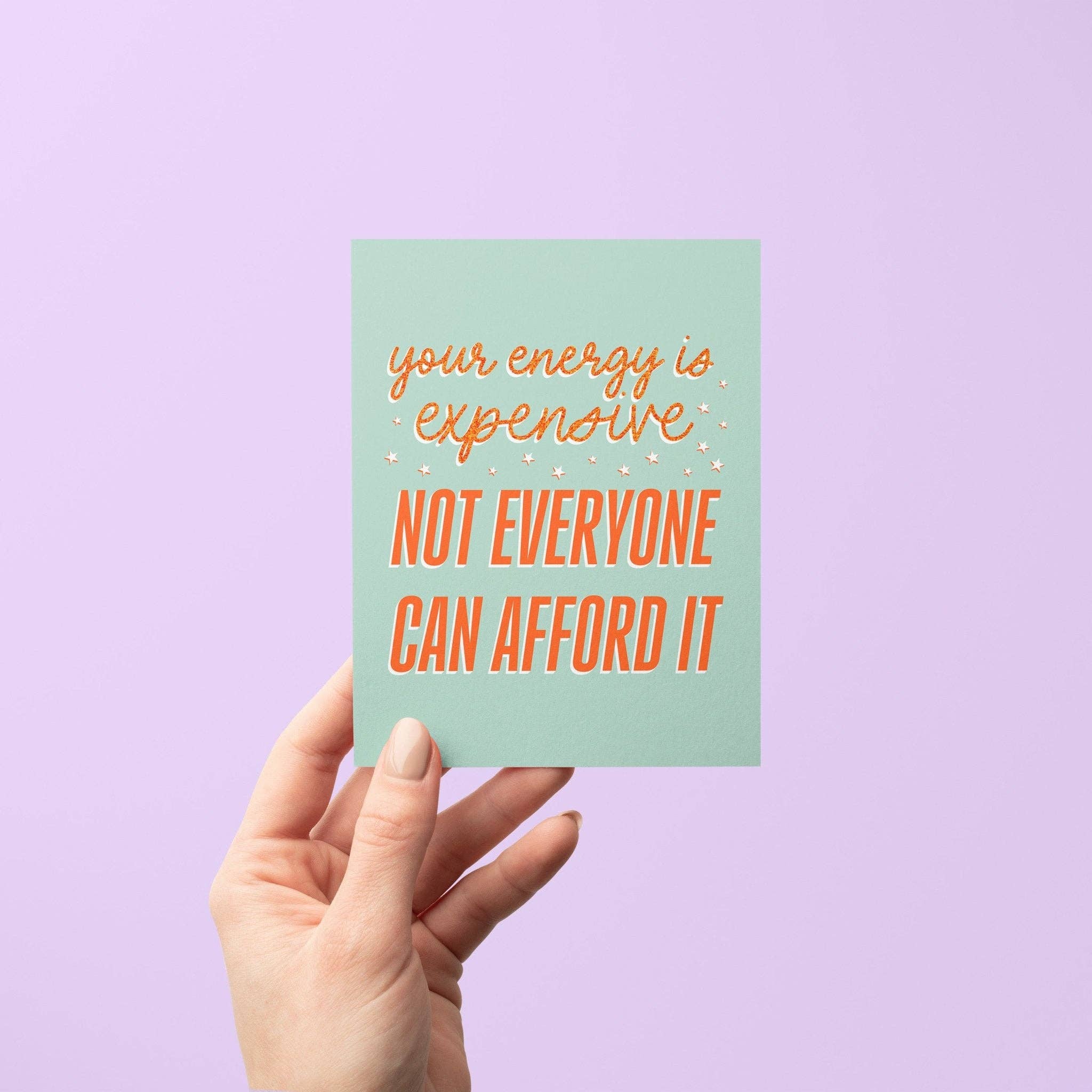 Your Energy is Expensive card - Image 3